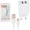 Миниатюра XO L75 2USB/2.4A + Lightning  White XO-L75-L, фото 2