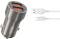 Миниатюра XO CC48 2.4A/2 USB + microUSB Grey XO-CC48m-GR, фото 1