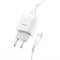 Миниатюра HOCO C73A Glorious dual port charger set(Type-C) White 6931474713070, фото 3