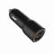 Миниатюра Gembird 1xUSB-C PD20W + 1xUSB QC3.0 car adapter black TA-UC-AC2PDQC38-CAR-01, фото 3