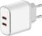 Миниатюра ColorWay Power Delivery Port PPS USB (Type-C PD + Type-C PD CW-CHS048PD-WT, фото 1
