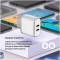 Миниатюра ColorWay Power Delivery Port PPS USB (Type-C PD + Type-C PD CW-CHS048PD-WT, фото 10