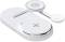 Миниатюра Armorstandart Wireless Charging H101 3 in 1 Magnetic White ARM78102, фото 3