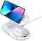 Миниатюра Armorstandart Wireless Charging H101 3 in 1 Magnetic White ARM78102, фото 5