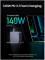 Миниатюра Ugreen 4xUSB 160W (3xUSB-C + USB-A) Gan Nexode Pro X763 25877, фото 6