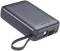 Миниатюра Swissten 20000mAh SPACE 22/5W PD QC w/built-in cables USB-C 8595217490598, фото 1