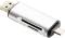 Миниатюра XoKo AC-440 Type-C USB 3.0 and MicroUSB/SD Card Reader XK-AС-440, фото 1