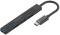 Миниатюра Promate USB Hub 4 ports litehub-4.black, фото 1