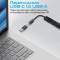 Миниатюра Promate USB Hub 4 ports litehub-4.black, фото 5