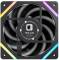 Миниатюра JONSBO HF2-120B ARGB Black, фото 4