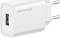 Миниатюра Grand-X Quick Charge QС3.0, + cable USB -> Type C 1m white CH-550WT, фото 1