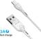 Миниатюра Grand-X Quick Charge QС3.0, + cable USB -> Type C 1m white CH-550WT, фото 3
