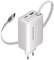 Миниатюра Canyon 1xUSB-C PD65W + 1xUSB QC3.0 + cable USB-C to USB-C CNS-CURC65ACW, фото 1