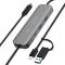 Миниатюра J5Create USB-C + USB A to 2xUSB + USB-C switch hub JCH462-N, фото 1