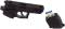 Миниатюра ColorWay Pistol 64 GB 3.0 Black CW-USBPL64, фото 6