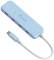 Миниатюра J5Create USB-C to 4xUSB-C 3.2 10Gbps cyan JCH345EC-N, фото 1