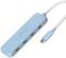 Миниатюра J5Create USB-C to 4xUSB-C 3.2 10Gbps cyan JCH345EC-N, фото 2