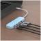 Миниатюра J5Create USB-C to 4xUSB-C 3.2 10Gbps cyan JCH345EC-N, фото 5