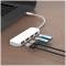 Миниатюра J5Create USB-C to 4xUSB-A 3.2 10Gbps white JCH341EW-N, фото 5