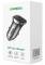 Миниатюра Ugreen 1xUSB-C + 1xUSB 30W car adapter CD130 black 40858, фото 5