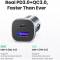 Миниатюра Ugreen 1xUSB-C + 1xUSB 30W car adapter CD130 black 40858, фото 8