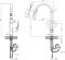 Миниатюра Kroner Graz-GRP030-T + змішувач Graz-GRP010 CVS30148, фото 11