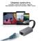 Миниатюра Promate USB-C to RJ45 Ethernet 1000Mbps grey gigaLink-c.grey, фото 5