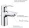 Миниатюра Grohe Quickfix QuickFix Precision Flow&Start Edge UA202503TS, фото 9