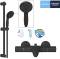 Миниатюра Grohe Quickfix Precision Start Black UA303907T1, фото 8