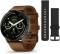 Миниатюра Garmin Venu 4 (45mm), Black w/ Slate + Leather, GPS смарт 010-03014-03, фото 1