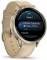 Миниатюра Garmin Venu 4 (41mm), Beige w/ Lunar Gold + Leather, GPS 010-03013-03, фото 3