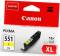 Миниатюра Canon CLI-551XL Yellow 11 ml 6446B001, фото 1