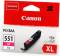 Миниатюра Canon CLI-551XL Magenta 11 ml 6445B001, фото 1