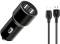 Миниатюра XO 1xUSB + cable USB to Micro 5P TZ09 black 6920680873487, фото 1