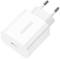 Миниатюра ESSAGER USB-C PD20W white ECTC-FJB02-P, фото 1