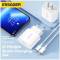 Миниатюра ESSAGER USB-C PD20W + cable USB-C to Lightning white EFJB02-XBL02-T, фото 3