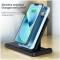 Миниатюра ESSAGER 4-in-1 wireless charger 15W foldable desktop black EWXZM-JC01-Z, фото 7
