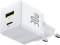 Миниатюра Baseus 1xUSB-C 30W + 1xUSB white P1011160A213-00, фото 4