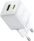 Миниатюра Baseus 1xUSB-C 20W + 1xUSB white + cable USB-C to USB-C 6 P10111608213-01, фото 2