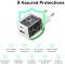 Миниатюра Baseus 1xUSB-C 20W + 1xUSB white + cable USB-C to USB-C 6 P10111608213-01, фото 12