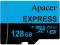 Миниатюра Apacer 128GB microSDXC class 10 UHS-I U3 V30 A1 Express AP128GMCEXG3X17-RA, фото 1