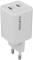 Миниатюра Canyon CU45CC GaN 45W 2xPD EU White CNS-CUW45CC, фото 1