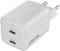 Миниатюра Canyon CU45CC GaN 45W 2xPD EU White CNS-CUW45CC, фото 4