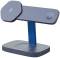 Миниатюра Canyon wireless charger HEXAGON WCS-310 3in1 DarkGrey/Blu CNS-WCS310DGBL, фото 2