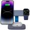 Миниатюра Canyon wireless charger HEXAGON WCS-310 3in1 DarkGrey/Blu CNS-WCS310DGBL, фото 5