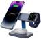 Миниатюра Canyon wireless charger HEXAGON WCS-310 3in1 DarkGrey/Blu CNS-WCS310DGBL, фото 6