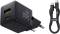 Миниатюра Baseus 1xUSB-C 30W + 1xUSB + cable USB-C to USB-C 60W 1.0 P1011160A113-01, фото 3