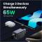 Миниатюра Ugreen 3xUSB 65W (2xUSB-C+USB-A) Gan Nexode Fast Charger 35042, фото 3