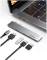 Миниатюра Ugreen 2xUSB-C to 3xUSB 3.0 + HDMI + USB-C CM251 gray 60559, фото 3