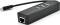 Миниатюра VOLTRONIC USB-C to 3xUSB 3.0 + RJ45 1000Mbps black YT-TCA3H3+Et-W, фото 3